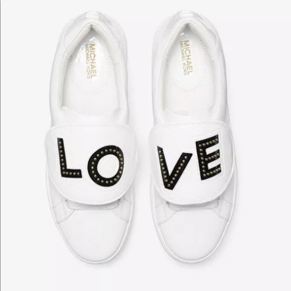 MICHAEL KORS Leighton Leather Sneakers
Sz: 8.5